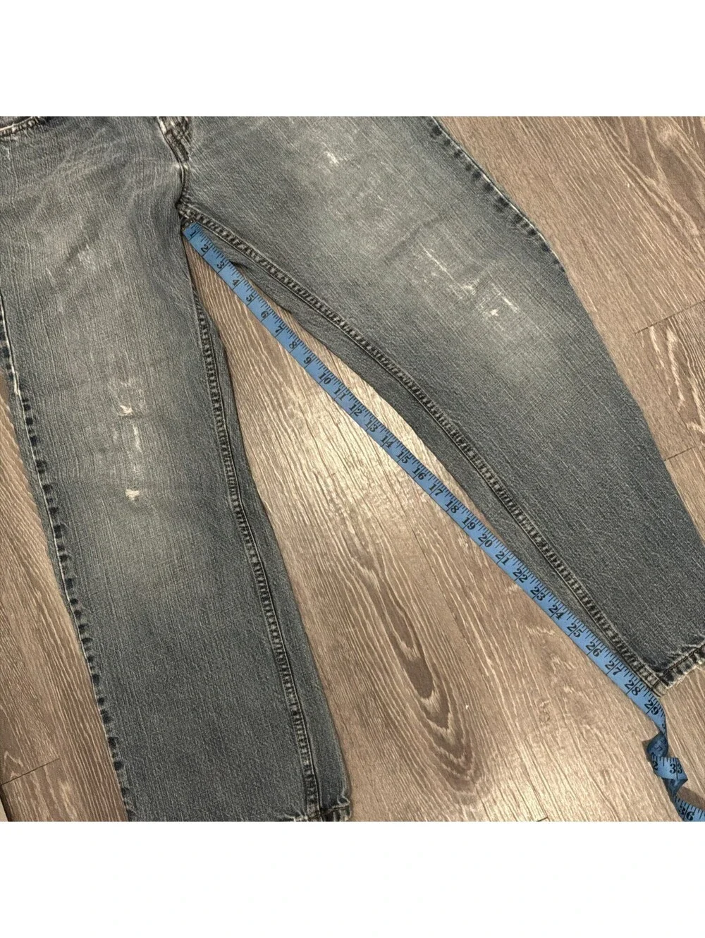 Vintage Y2K Levis 569 Loose Straight Jeans 30x32 Baggy Faded Denim